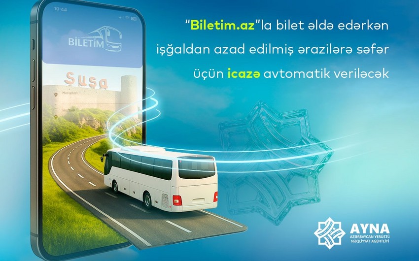 Onlayn avtobus bileti alanlara