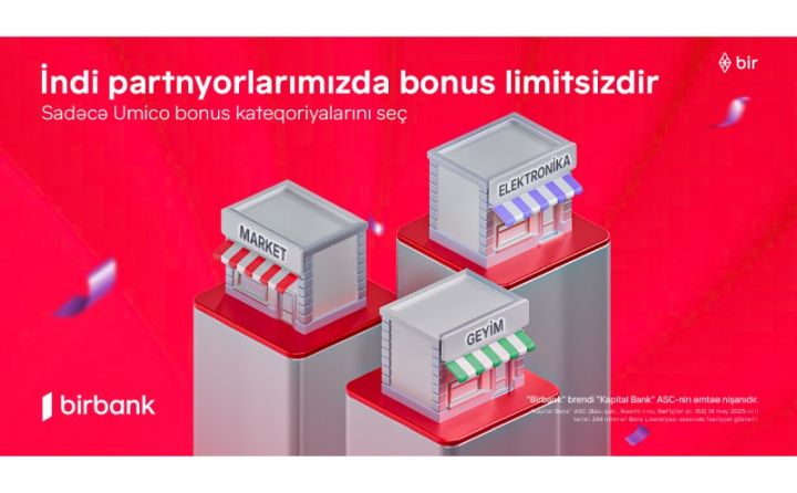 Birbank kartları üzrə 