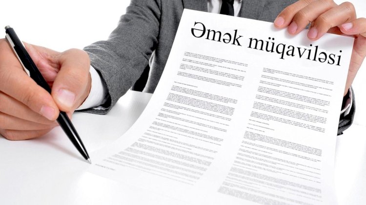 Əmək müqaviləsi 500 min nəfərə