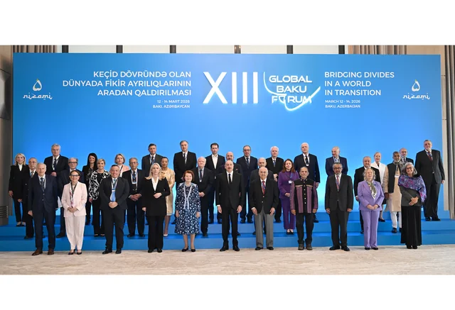 İlham Əliyev XIII Qlobal Bakı Forumunun açılış mərasimində 