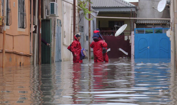 FHN: İntensiv yağışların fəsadlarının aradan qaldırılması işləri 