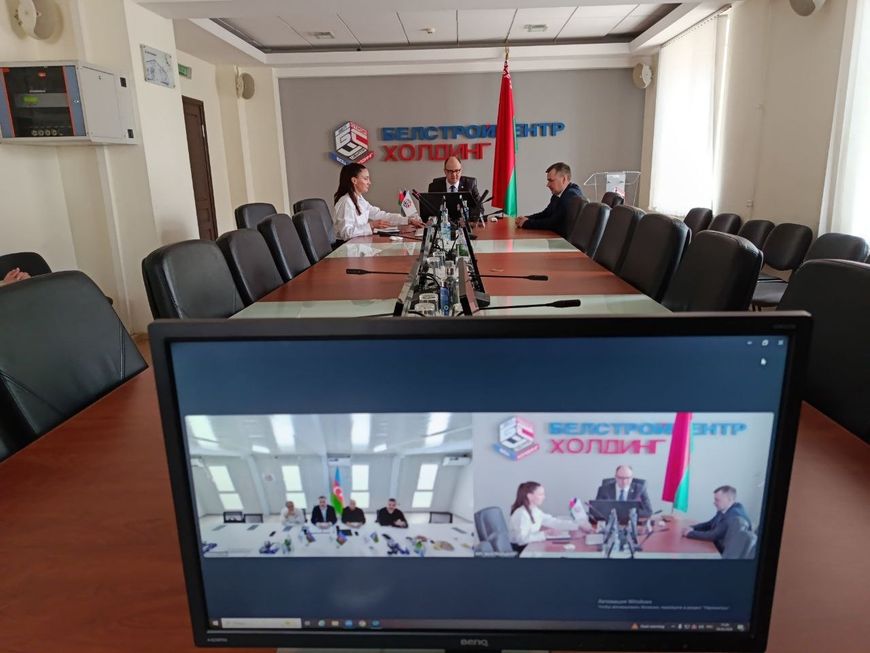 Belaruslu inşaatçılar Ağdamda aqroşəhərcik 