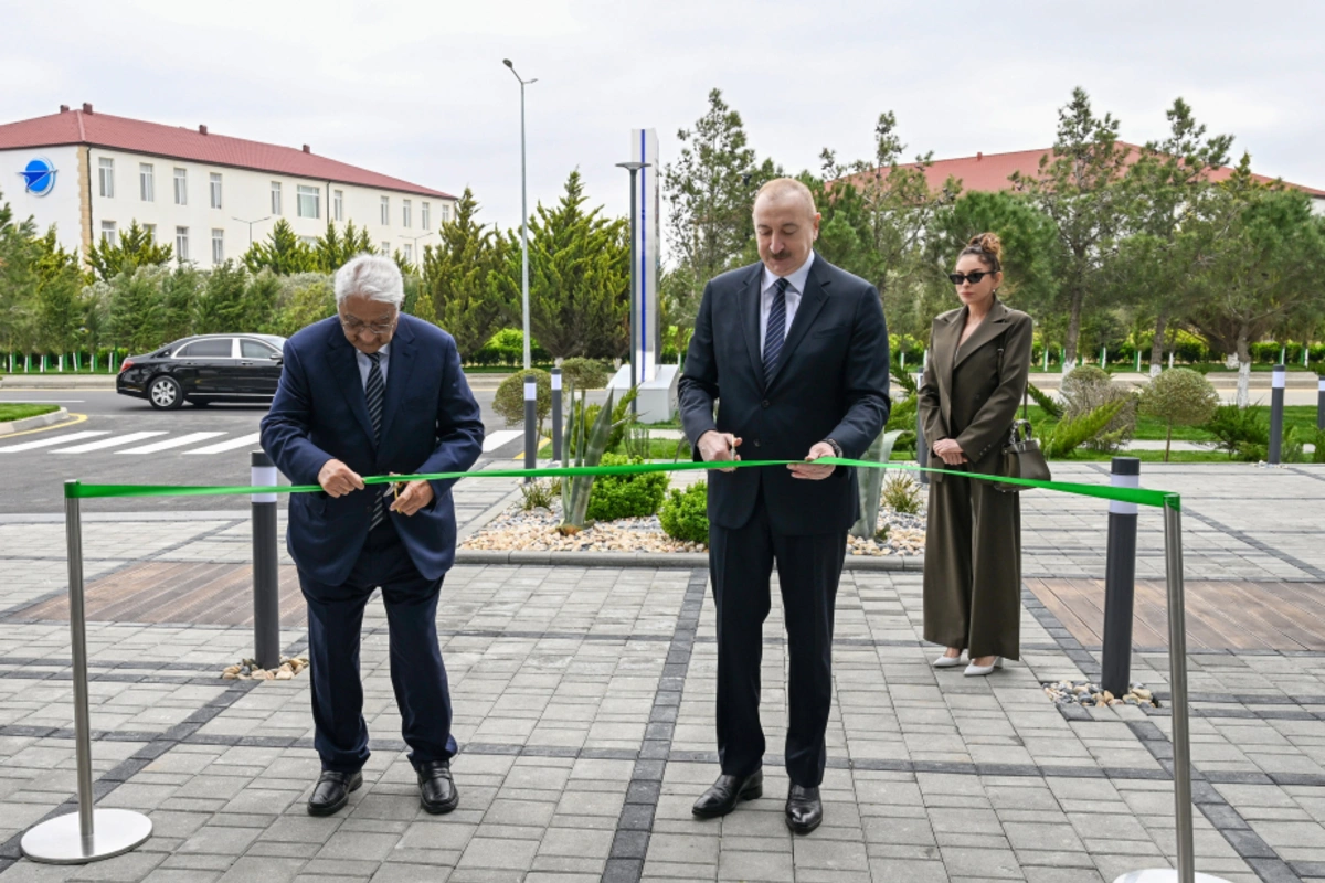 Prezident İlham Əliyev Milli Aviasiya Akademiyasında Beynəlxalq Təlim Mərkəzinin 