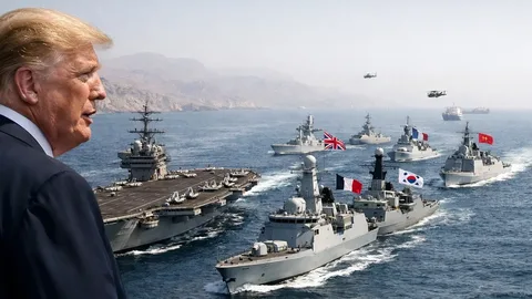 Tramp Hörmüz boğazında minaların təmizlənməsinə 