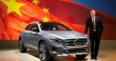 Mercedes-Benz satışları Çinə görə 