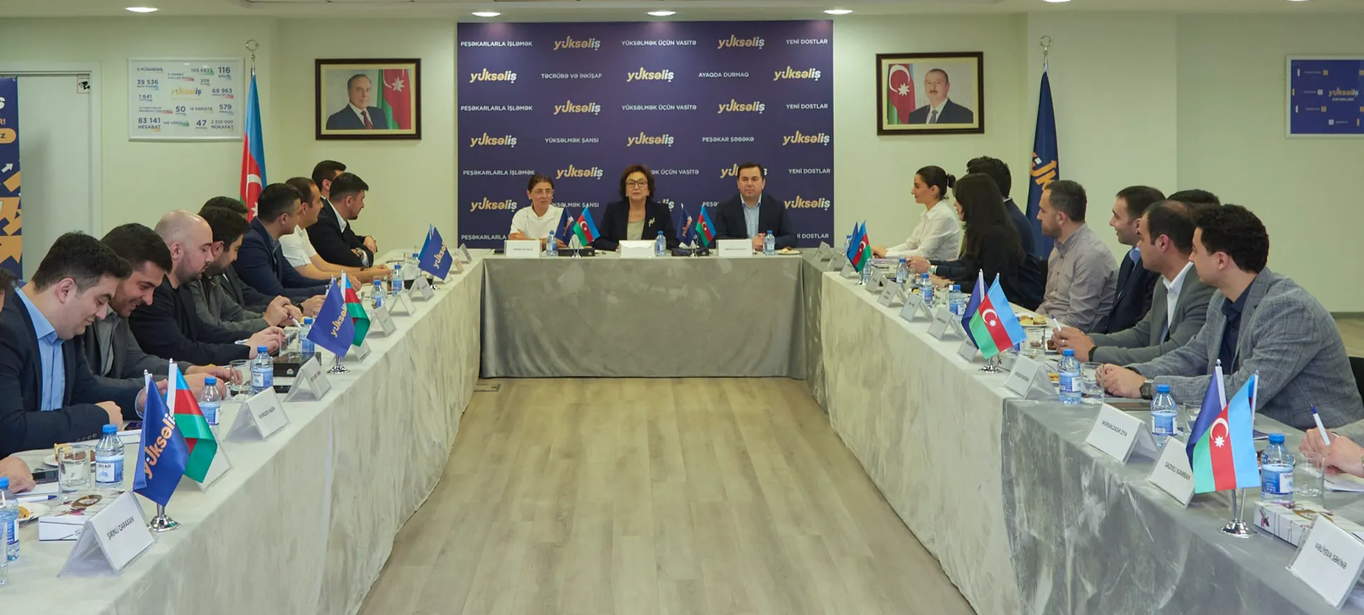 “Yüksəliş” müsabiqəsinin qalibləri ilə 