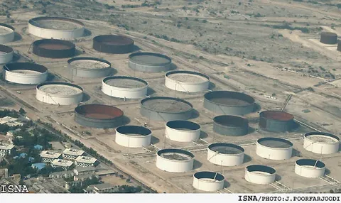 İranın neft saxlama imkanları