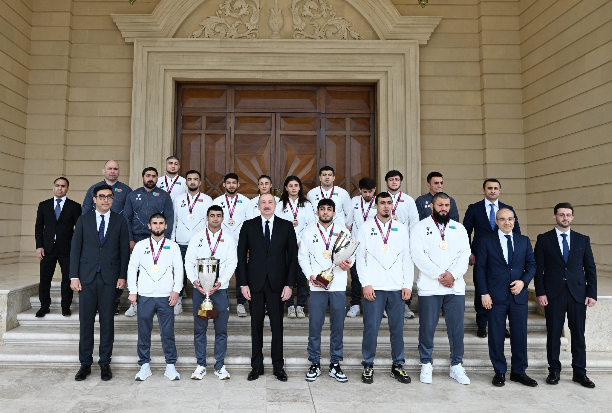 Prezident: "Azərbaycan güləşçiləri bir daha sübut etdilər ki, 