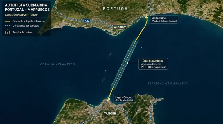 Mərakeş ilə Portuqaliya arasında tunel 
