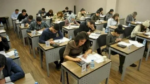Xaricdə təhsil alanlar üçün peşə tanınması imtahanı 