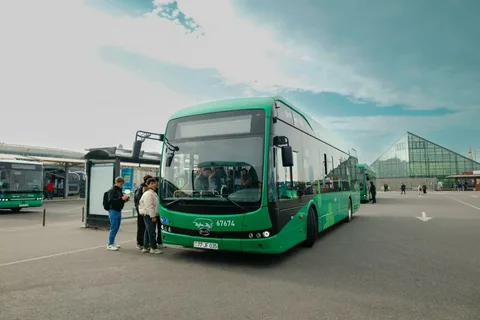 Daha bir avtobus xəttinə müasir ekoloji 