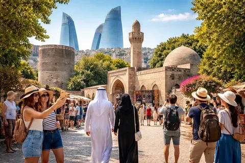 Azərbaycana Fars körfəzi ölkələrindən gələn turistlərin 