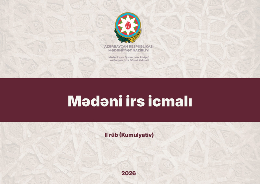 Bu ilin ilk yarısında muzey və qoruqların 464 minə yaxın