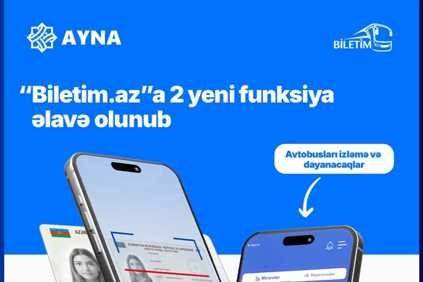 “Biletim.az” portalına yeni funksiyalar 