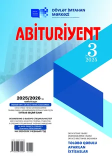 "Abituriyent" jurnalının 3-cü nömrəsi