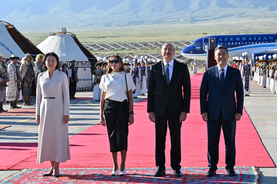 Prezident İlham Əliyev Qırğızıstana 