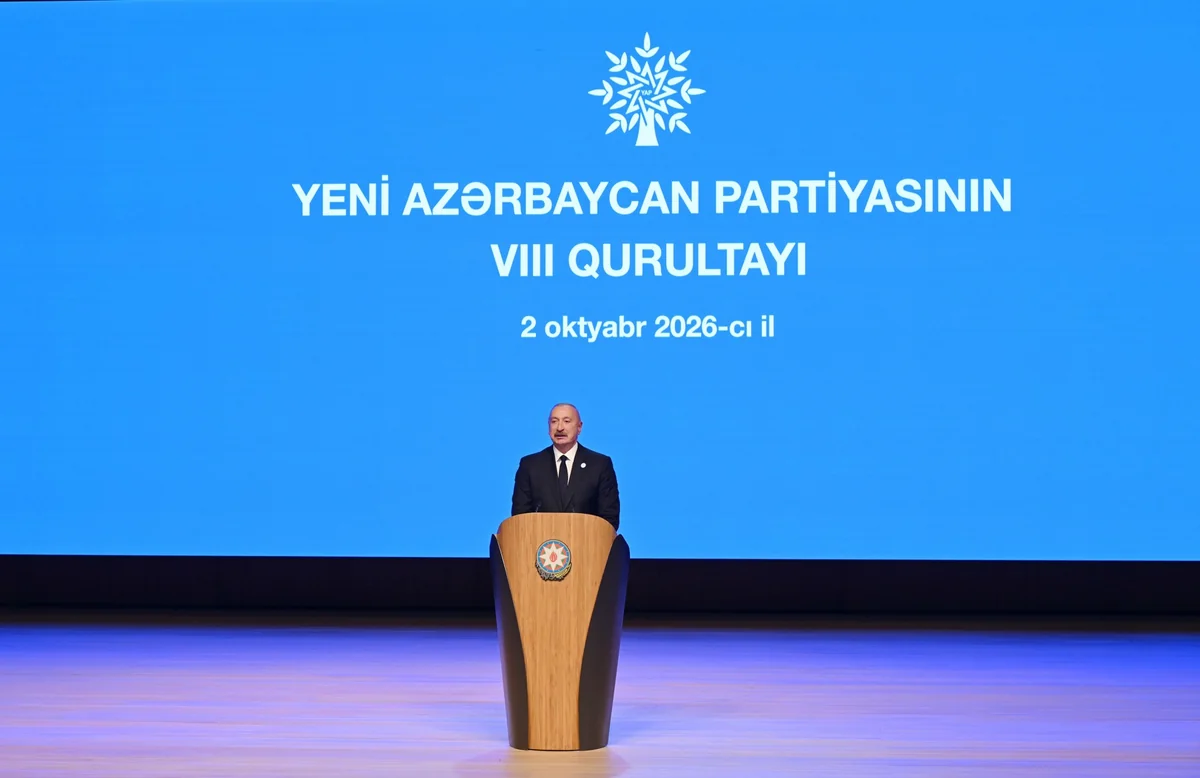 YAP-ın VIII Qurultayı keçirilir, İlham Əliyev 