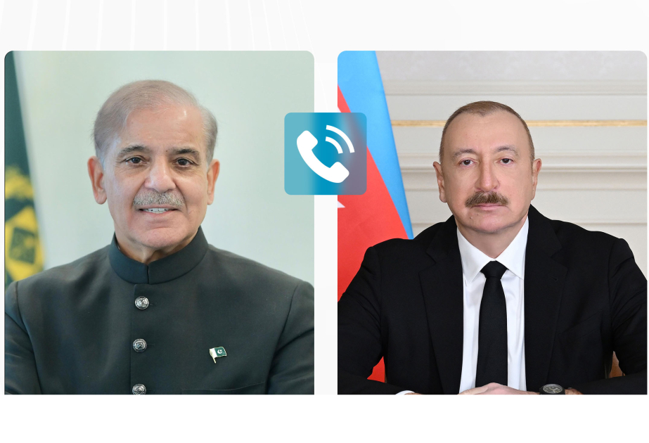 Məhəmməd Şahbaz Şərif İlham Əliyevə 