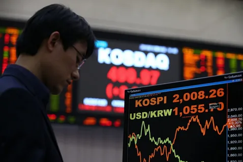 Cənubi Koreya səhm bazarı iqtisadi tənəzzüllə 