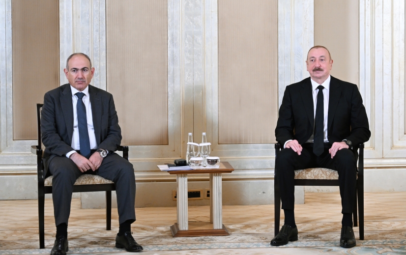 Əliyev-Paşinyan görüşü