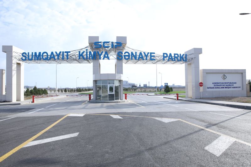 Sumqayıt Kimya Sənaye Parkının ərazisi 