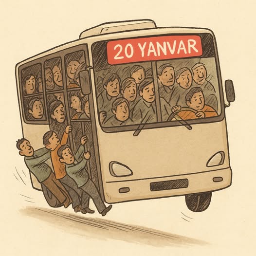 Eldəniz Əmirov: Avtobuslarda 