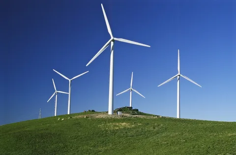  Yüksək dağlıq külək elektrik stansiyasının 