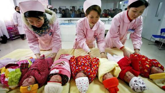 Çində doğum səviyyəsi 