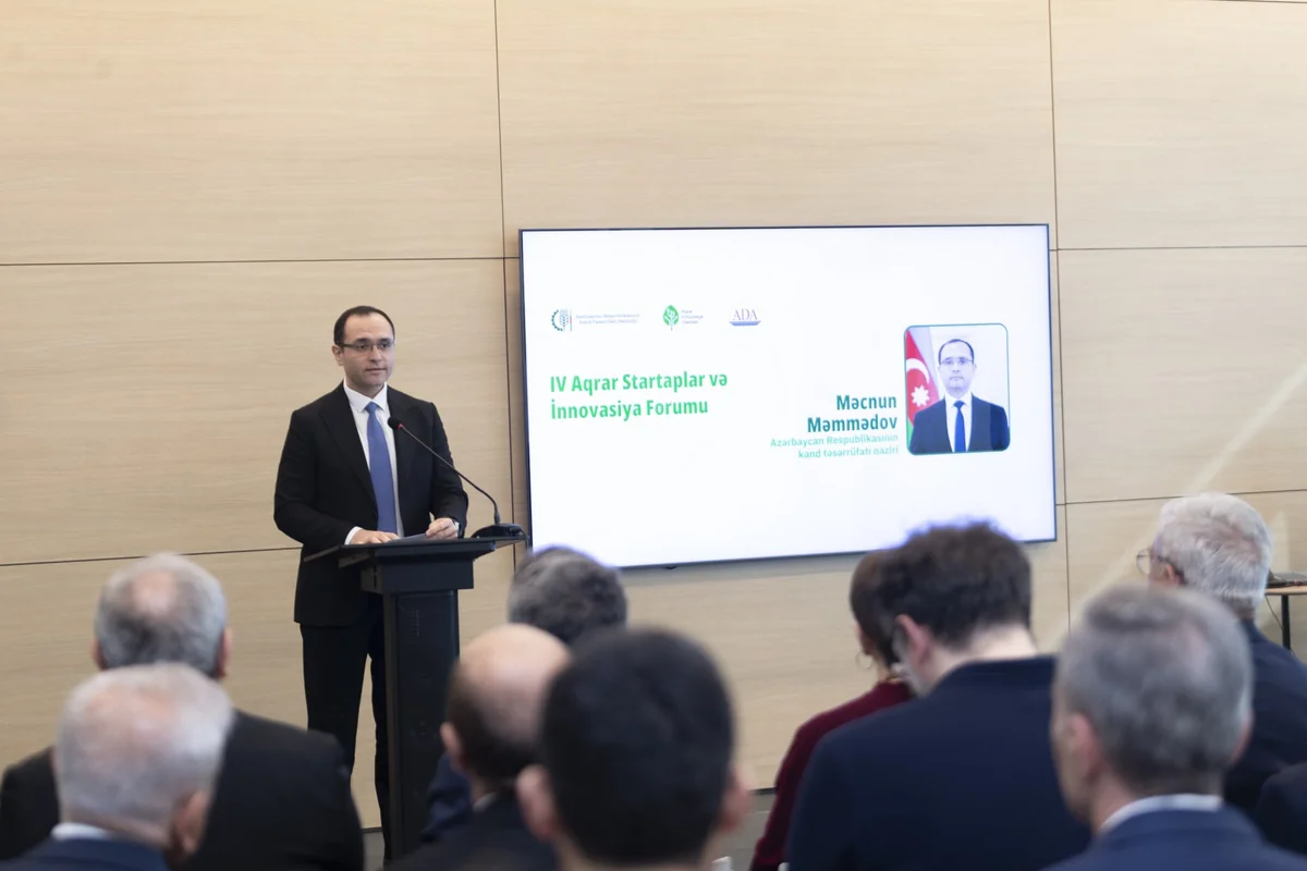 Bakıda IV Aqrar Startaplar və İnnovasiya Forumu 