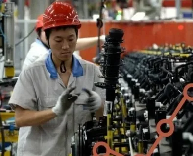 Çinin istehsal sektoru son beş ilin ən güclü