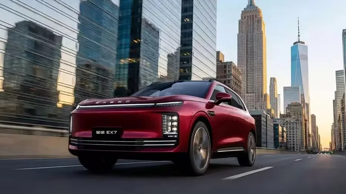 Exeed EX7 krossoverinin seriya istehsalına