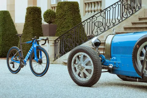 Bugatti yüksək sürətli velosiped 