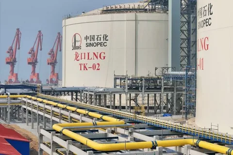 Çin aldığı qazı rekord həcmdə 