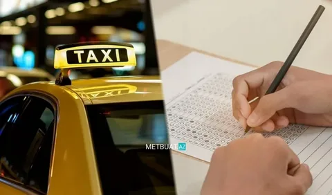 Xüsusi hazırlıq keçmiş taksi sürücüləri üçün 