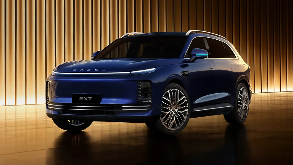 Çində yeni Exeed EX7 ilə bağlı ilk 