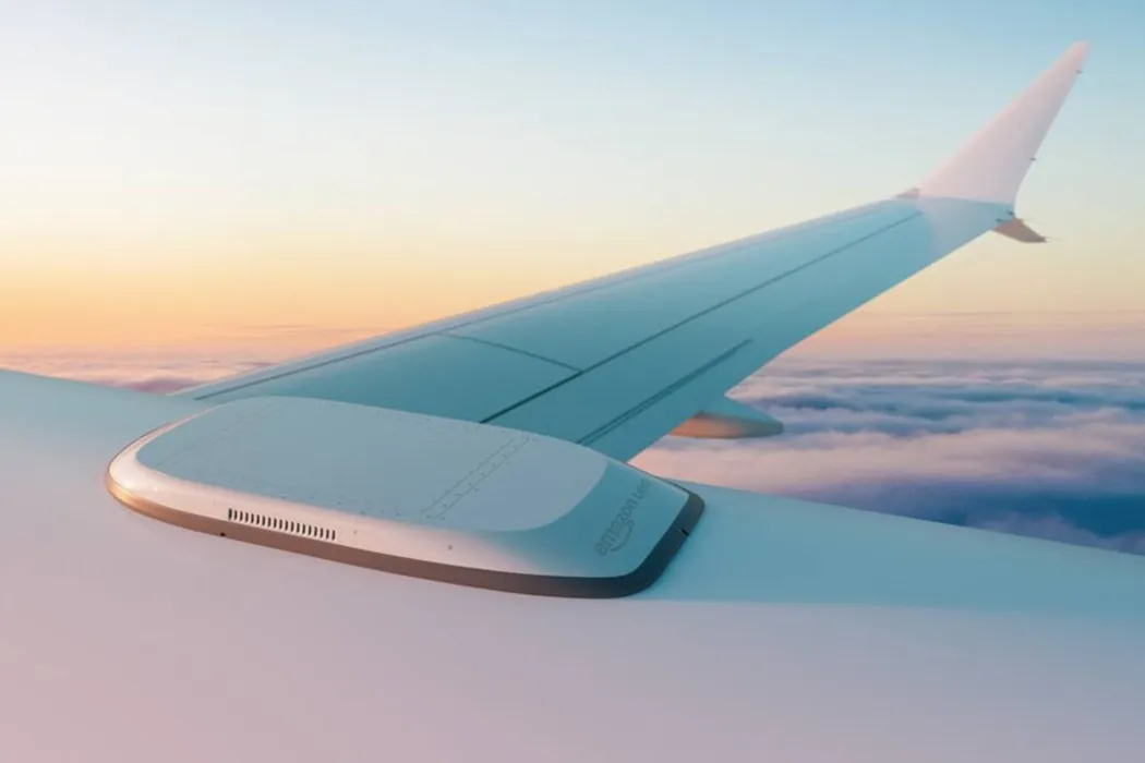 Amazonun yeni terminalı təyyarələrdə gigabit internet 