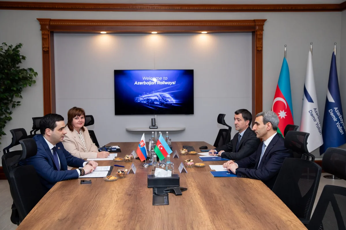 Azərbaycan və Slovakiya dəmir yolu infrastrukturunun modernləşdirilməsini 