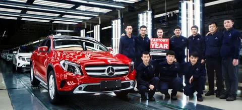 Mercedes-Benz Çində illik 600.000-ə yaxın