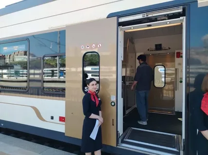 Bakıdan Kürdəmirə simvolik sərnişin qatarı 