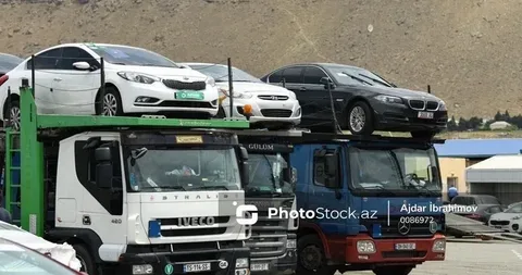 Azərbaycanda Gürcüstandan avtomobil idxalı 