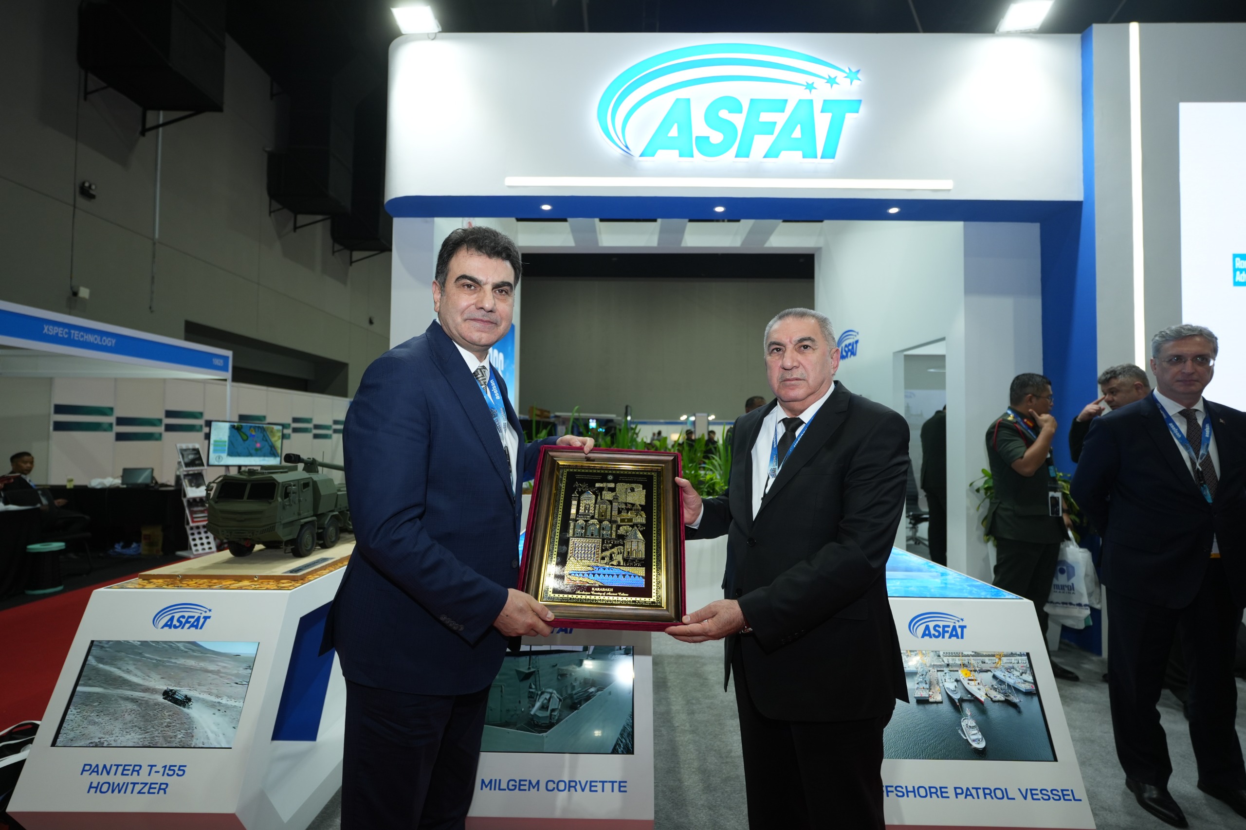 Azərbaycan DSA-2026 sərgisində müdafiə məhsullarını 