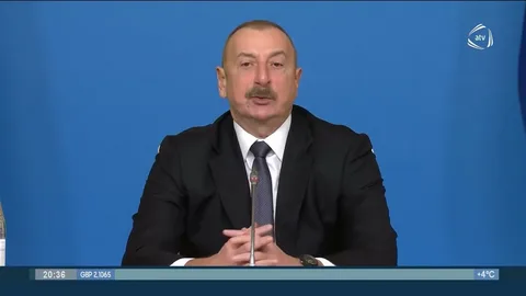 İlham Əliyev İrəvanda keçirilən tədbirdə videobağlantı formatında 