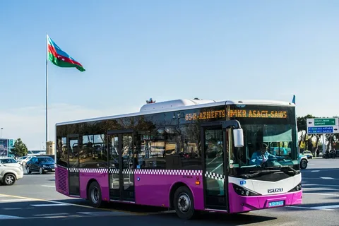 Bakıda yeddi avtobus marşrutunun hərəkət sxemi 