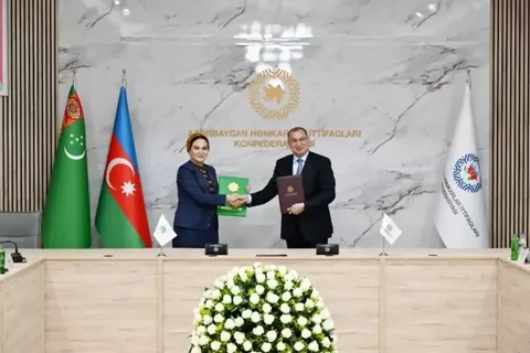 Türkmənistan və Azərbaycan həmkarlar ittifaqları anlaşma 