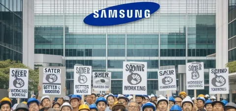 Samsung tətilinin ölkə iqtisadiyyatını iflic etmə riskindən