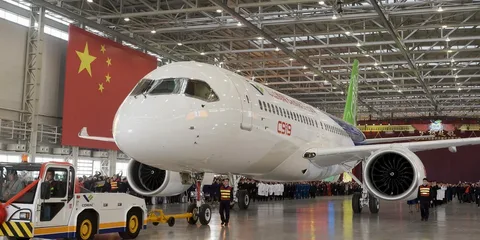 Çin səmasında Boeing