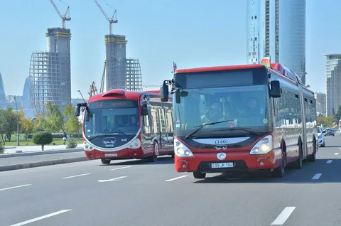 Bakıda nəqliyyat normal ritminə 