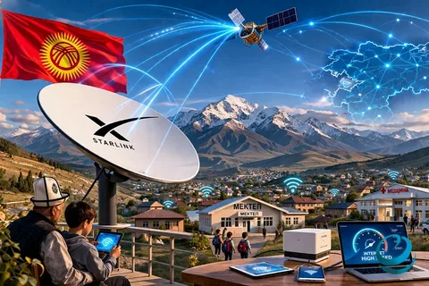 Starlink peyk internet xidməti Qırğızıstanda