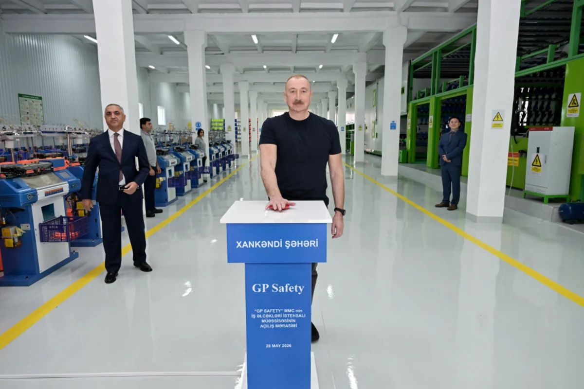 Xankəndidə iş əlcəkləri istehsalı müəssisəsinin 