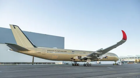 Airbus rekord qıran təyyarəsinin ilk rəsmi sınaq uçuşunu uğurla 